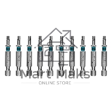 Бита Gross Torx 20х50мм, сталь S2, шестигр., 10 шт.