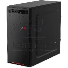Компьютер IRU Planio 310H6SEV MT i3 12100 (3.3) 16Gb SSD 512Gb UHDG 730 FreeDOS GbitEth 400W черный (RUS) (2112845)