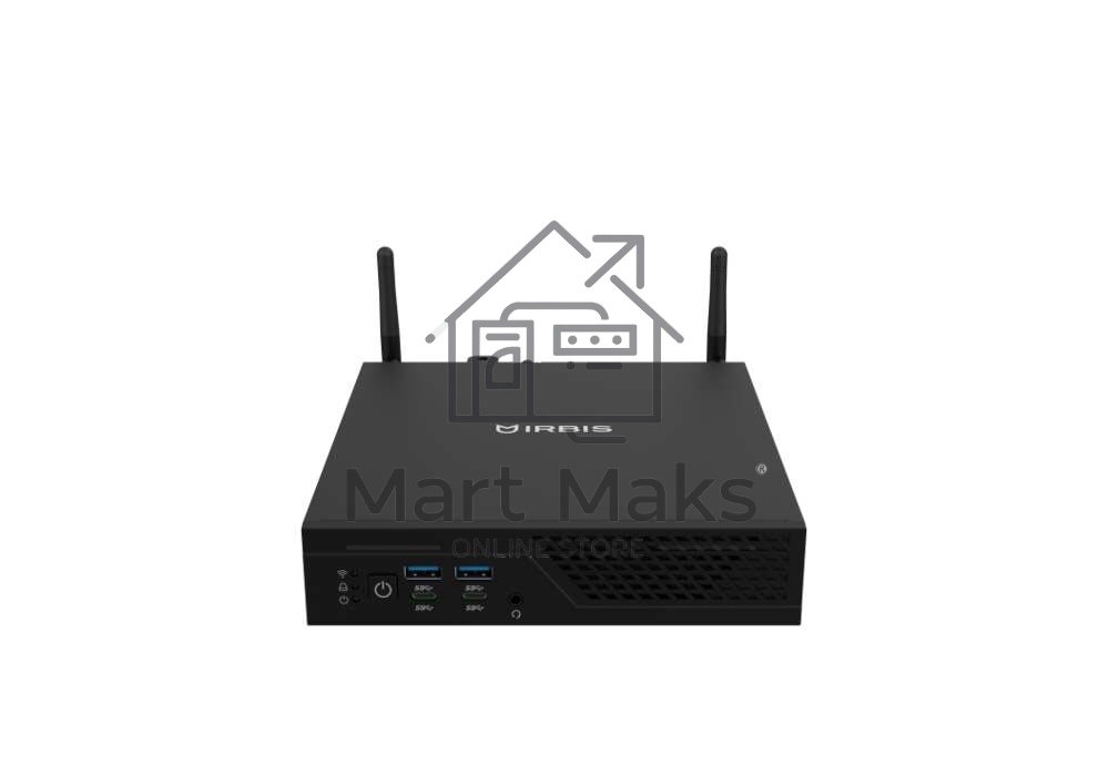 Компьютер Мини ПК Irbis Smartdesk, Mini (uSFF) i3-12100(4C8T - 3,3Ghz), 1x8GB DDR4 3200, 256GB SSD М.2, Intel UHD Graphics, NoDVD, WiFi6, BT, Vesa mount, NO_OS, 3YR