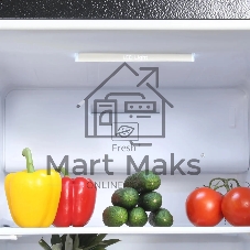 Холодильник Hyundai CS5073FV графит трехкамерный инвертер 292/167л морозилка сбоку, No Frost, Side by Side