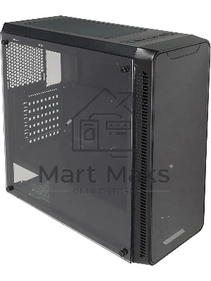 Компьютерный корпус Accord JP-X черный без БП ATX 2xUSB 2.0 1xUSB 3.0 bott PSU