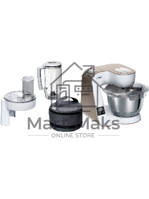 Комбайн Bosch MUM5XW20 белый/бежевый