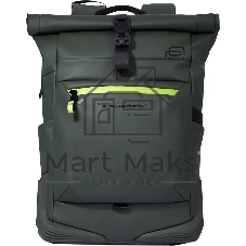 Рюкзак мужской Piquadro Corner 2.0 CA6291C2OW/VE роллтоп зеленый ткань