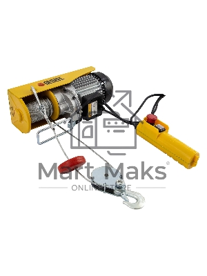 Тельфер электрический Denzel TF-800, 0,8 т, 1300 Вт, высота 12 м, 8 м/мин