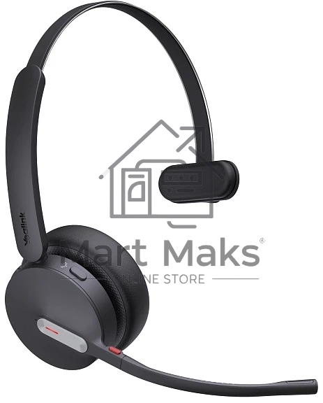 Гарнитура Yealink BH70 Mono UC чёрный, беспроводная, Bluetooth, до 35 ч