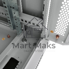 Шкаф телекоммуникационный напольный Cabeus SH-05C-12U60/80 серый, IP20, 12U, 730х600х800 мм (ВхШхГ), дверь: стекло, разборный
