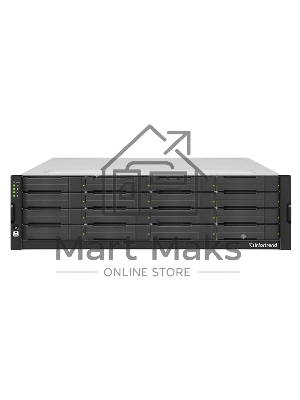 Сетевой накопитель Infortrend GSi 5016GU-F 3U/16bay, single controller system including 1xIntel Xeon E-2278GE CPU, 2x8Gb memory, 1x12Gb/s SAS EXP ports, 4x1GbE LAN ports, 2xGraphic card slots, 2x(PSU+FAN Module), 16xHDD trays and 1xRackmount kit