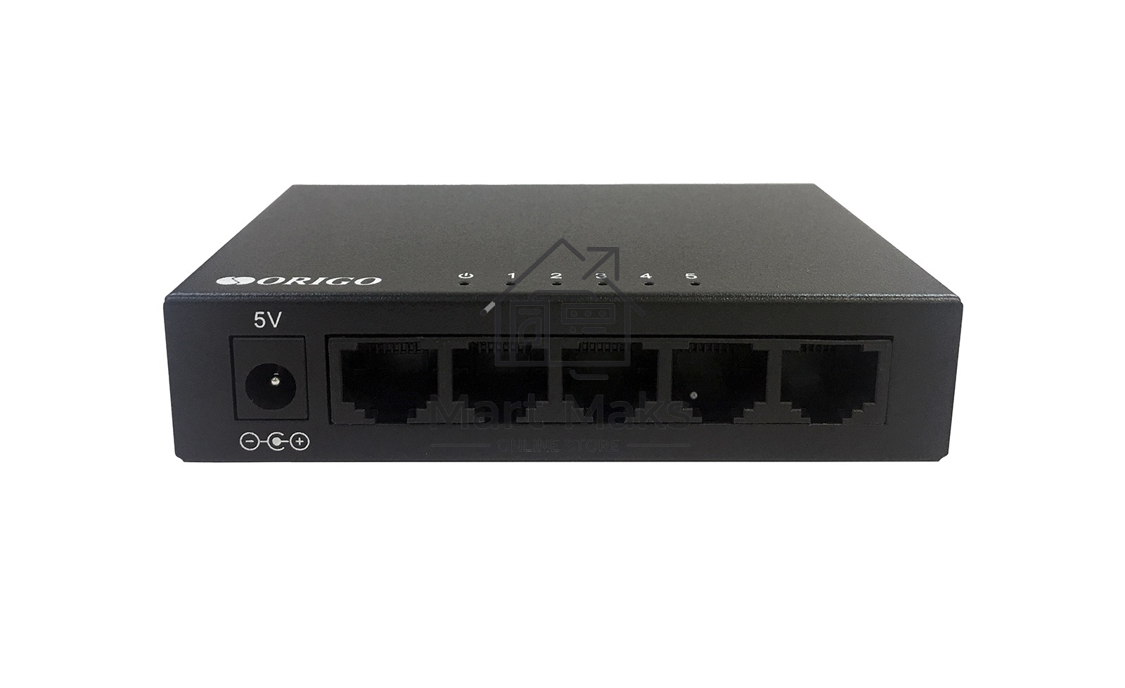 Неуправляемый коммутатор ORIGO OS2205/A2A 5x1000Base-T, корпус металл