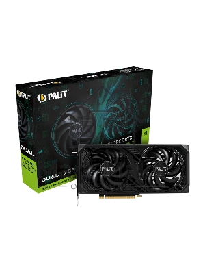 Видеокарта Palit RTX4060TI DUAL NVIDIA GeForce RTX 4060TI 8192Mb PCI-E 4.0 128 GDDR6 2310/9000 HDM Ret