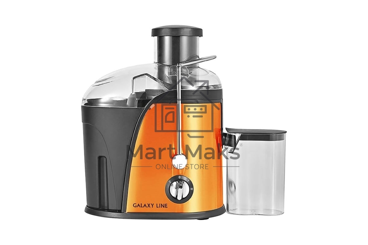 Соковыжималка центробежная Galaxy Line GL 0814 850Вт рез.сок.:550мл. оранжевый
