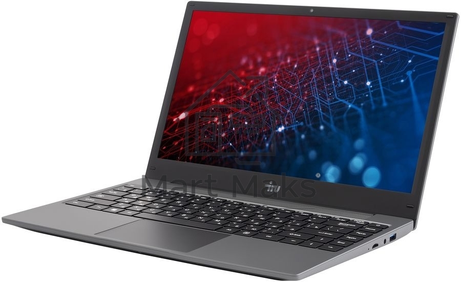 Ноутбук IRU Tactio 14RLH серый Ryzen 5 7430U 8Gb SSD512Gb AMD Radeon Graphics 14