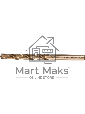 Сверло по металлу Denzel 8 мм, HSS Co-8%