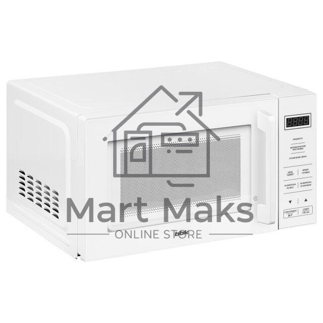 Микроволновая печь BBK 20MWS-751S/W белый, 20 л, 700 Вт, переключатели - сенсор