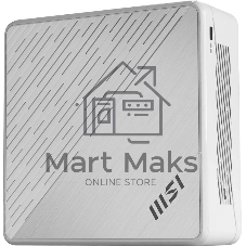 Неттоп MSI Cubi 5 1M-616XRU Core 7 150U (1.8) 16Gb SSD1Tb Graphics CR без ОС 2xGbitEth WiFi BT белый (9S6-B0A822-616)