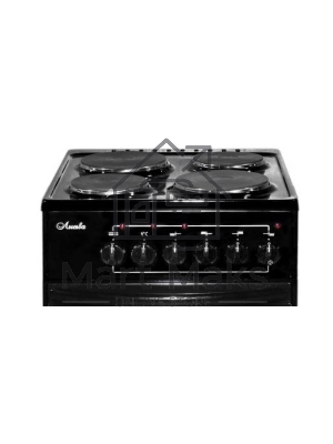 Плита электрическая Лысьва ЭП 411 черный, конфорок 4 электрических, духовка 57 л, 50 см x 84 см x 60 см