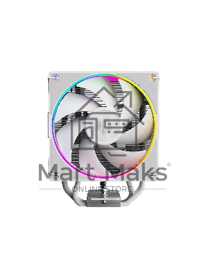 Кулер ID-Cooling Frozn A410 ARGB Wh белый 120мм алюминий/медь 2000rpm 30db 4-pin 220W 152мм