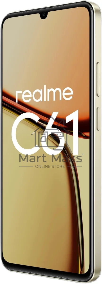 Смартфон Realme C61, 8/128Gb, золотистый