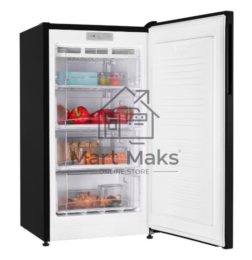 Морозилка Nordfrost DF 261 BAP, черный, 139л, 4 ящика