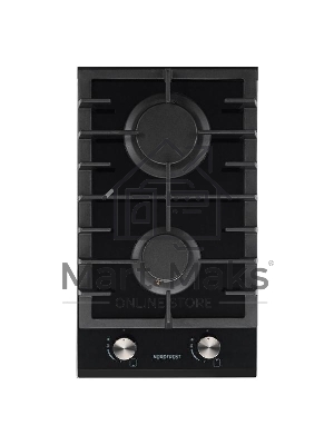 Газовая варочная панель Nordfrost HM 3023 B, встраиваемая, черный