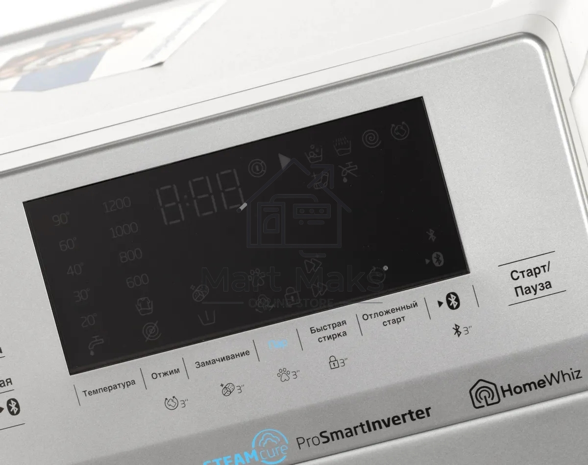 Стиральная машина Beko WSPE6H616S (7322610002) серебристый, загрузка фронтальная 6,5 кг, 1200 об/мин., класс: А++
