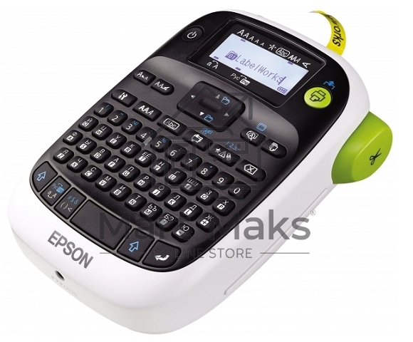 Принтер ленточный термотрансферный EPSON LabelWorks LW-400 180 dpi, 6 мм/сек, белый