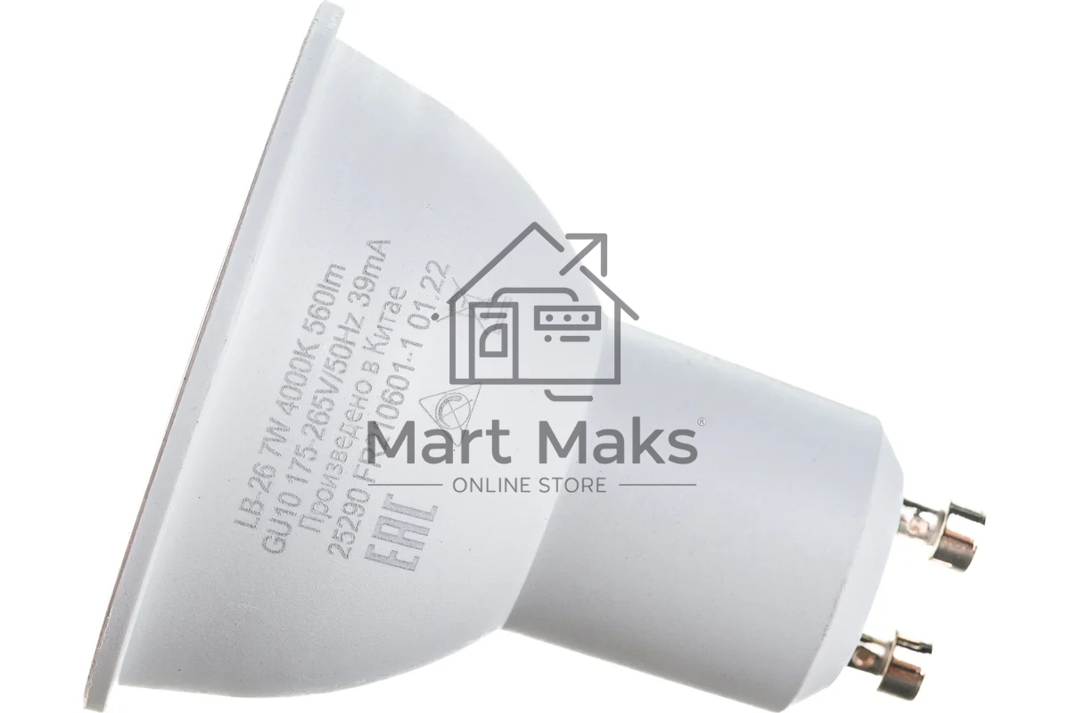 Лампа светодиодная FERON LB-26 (25290) 80LED 7W 230V GU10 4000K