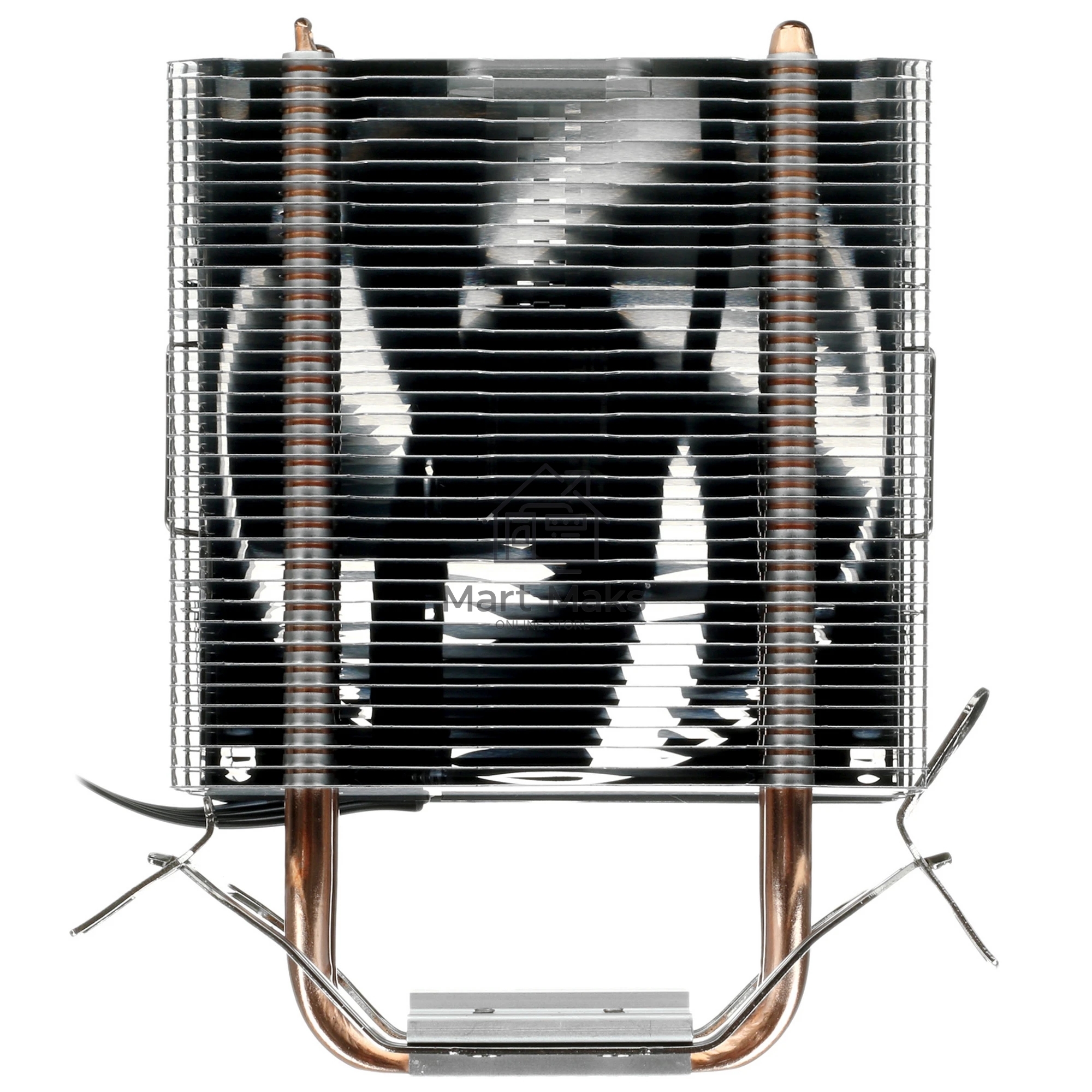 Кулер для процессора DEEPCOOL AG200 черный, 92 мм, алюминий/медь, 3050 об/мин, 30.5 дБ, 4 pin, 100 Вт, 133 мм