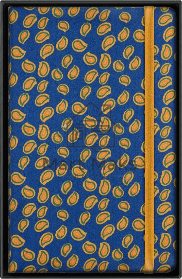 Еженедельник Moleskine LE PRESCIOUS & ETHICAL SILK 130х210 мм, недатированный, обложка текстиль 240 страниц, синий