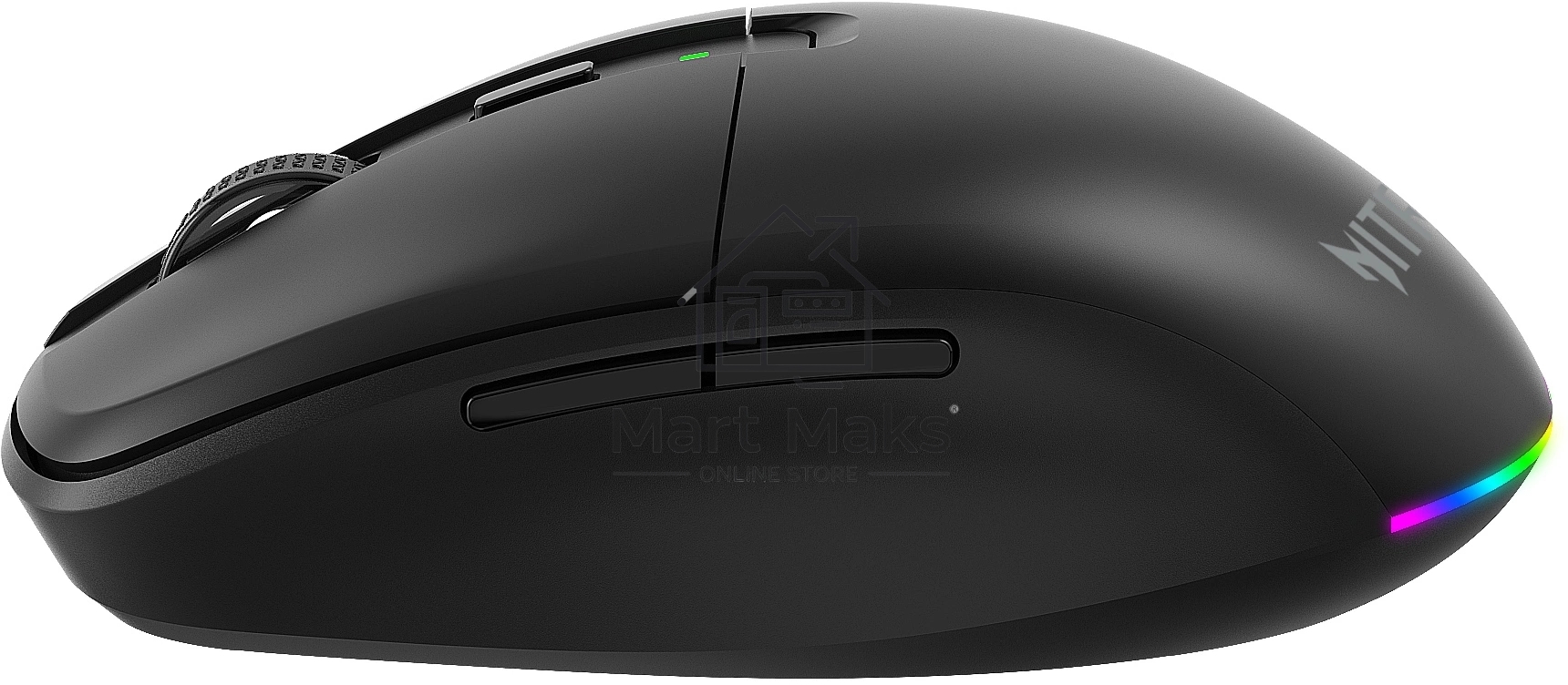 Мышь беспроводная Acer Nitro OMR400 черный, 3200 dpi, радиоканал, Bluetooth, USB, кнопки - 6