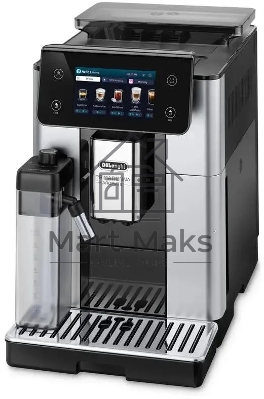 Кофемашина DeLonghi ECAM630.55.SM 1450Вт черный/серебристый
