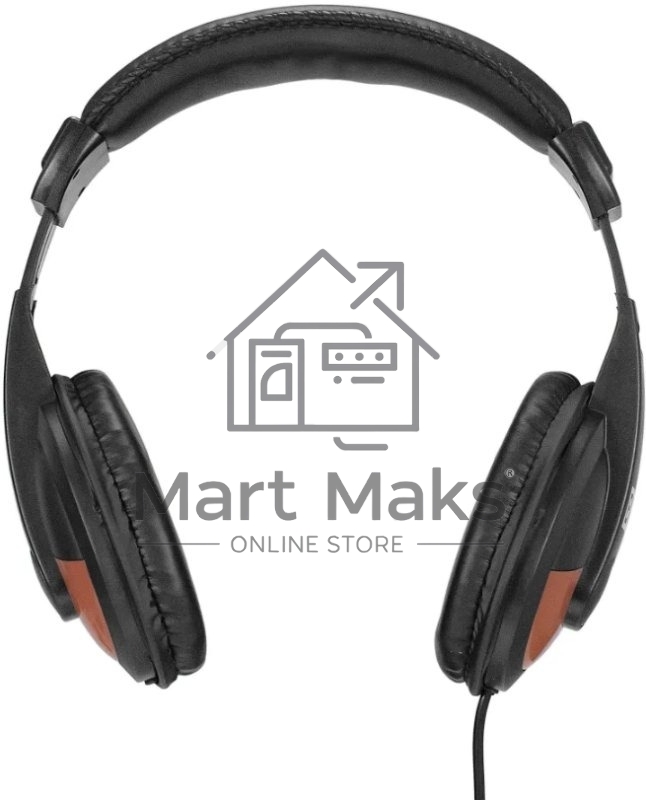 Гарнитура проводная полноразмерная с микрофоном (гарнитура) ExeGate Office HS-130S (2x3.5мм, динамик 40мм, 20-20000Гц, длина кабеля 2.2м, регулировка громкости)