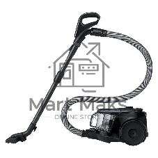 Пылесос Samsung VC18M21D0VG/EV титан, 380/1800 Вт, уборка сухая, пылесборник контейнер 1.5 л