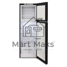 Холодильник Бирюса Б-B6039 черный двухкамерный 240/80л морозилка сверху