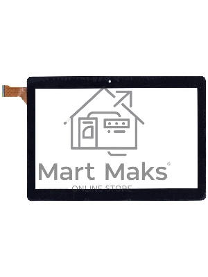 Сенсорное стекло (тачскрин) для Digma Optima 1023N 3G (TS1186MG), черное
