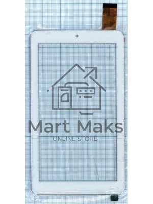 Сенсорное стекло (тачскрин) ZJ-70053A, белое