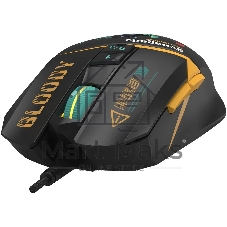 Мышь проводная A4Tech Bloody W63 Max Renegade черный, 12000 dpi, USB, кнопки - 7