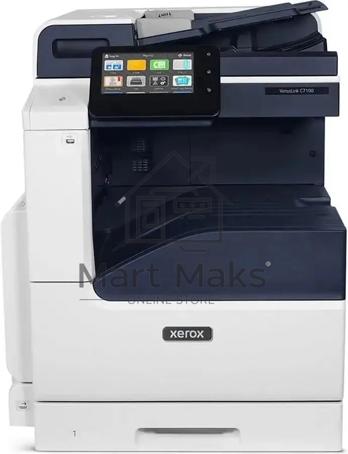 МФУ лазерный Xerox VersaLink C7125/30/35 (C7101V_D), A3, цветной, печ. до 30 стр/мин. (А4) до 17 стр/мин. (А3), скан. до 80 стр/мин., 2400 x 1200 dpi (печать) 600x600dpi (скан.), RJ-45, NFC, Air Print, Mopria