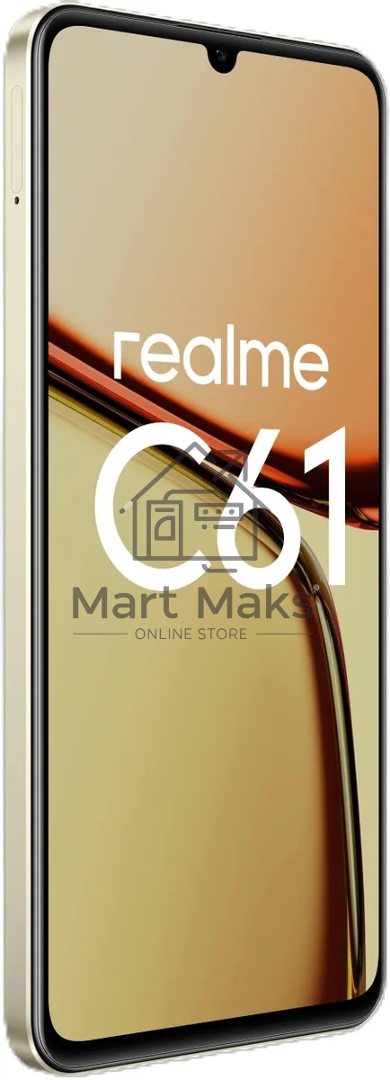 Смартфон Realme C61, 8/128Gb, золотистый