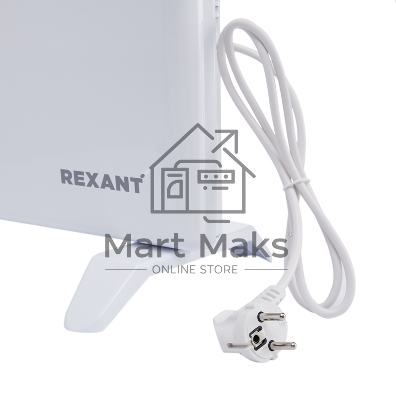 Конвектор Rexant 60-0120 белый, 2000 Вт, 25 м2, термостат