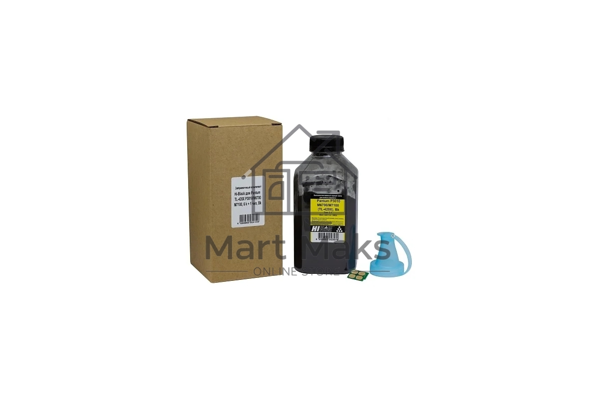 Заправочный комплект Hi-Black для Pantum TL-420X P3010/M6700/M7100, 6 k + 1 чип, Bk