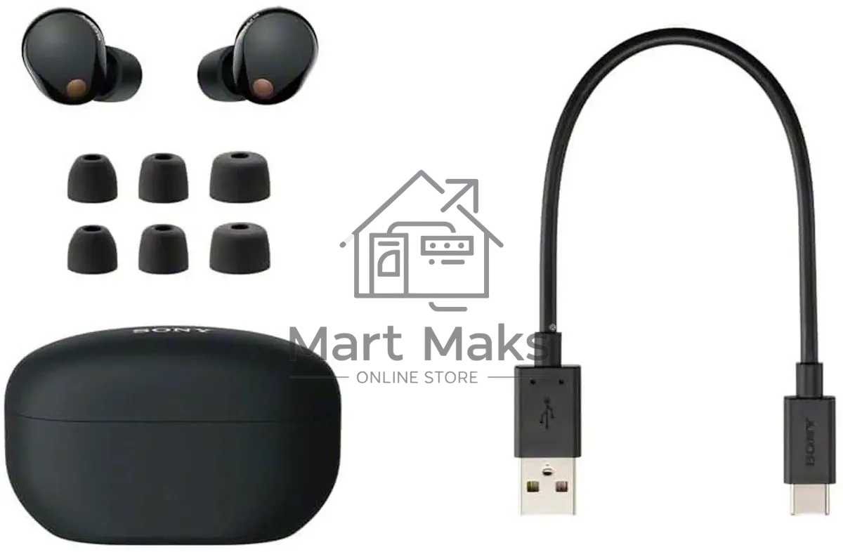Наушники Sony черный WF-1000XM5/BC
