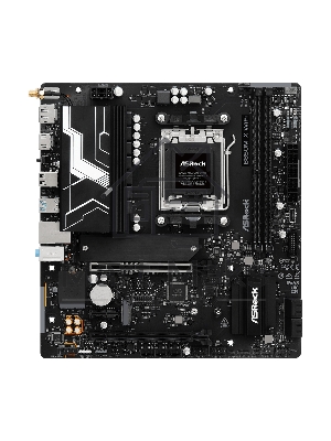Материнская плата ASROCK B850M-X WIFI R2.0, AM5, AMD B850, 2xDDR5, 4xSATA, 2xM.2, 1xPCIe 5.0 x16, 1xPCIe 4.0 x4, 1xPCIe 3.0 x1, 1xDP, 1xHDMI, 1x2.5Gb LAN, Wi-Fi 6E, BT 5.2, 1xUSB-C 5Gbps, 3xUSB-A 5Gbps, 2xUSB-A 2.0, 3x3.5 мм, 7.1, mATX