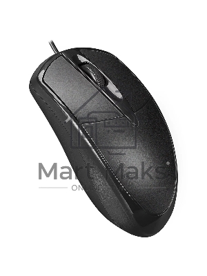 Мышь проводная PERFEO (PF_B3407) FIRST, 3 кн, DPI 1000, USB, ч ерн.