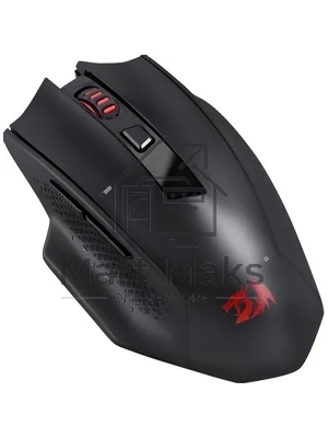 Мышь беспроводная REDRAGON Woki черный, 26000 dpi, радиоканал, Bluetooth, USB, кнопки - 6