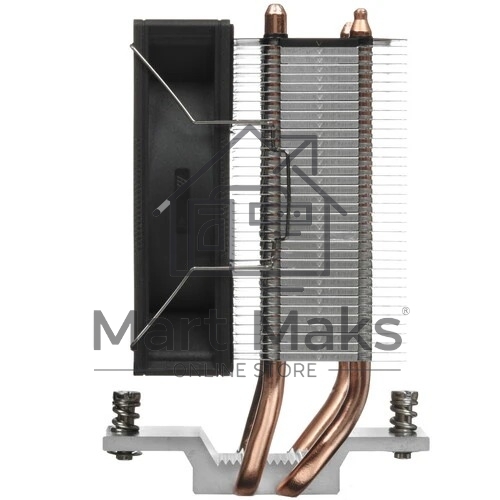 Кулер для процессора PCCooler R200 S115X/1200/1700/AM4/AM5 (TDP 110W, 90mm Non LED Fan, 2 тепловые трубки 6мм, 2200RPM, 28,3dBa)