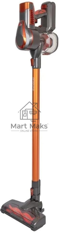 Пылесос вертикальный циклонного типа аккумуляторный Endever SkyClean VC-301, темно-серый/оранжевый, 4 шт,уп
