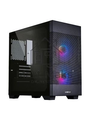 Компьютерный корпус Lian-Li Lancool 205M Mesh черный без БП ATX 2xUSB 3.0 audio bott PSU