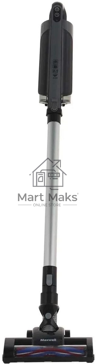 Пылесос вертикальный Maxwell MW-3247 черный, питание от аккумулятора, 120 Вт, уборка сухая, пылесборник 0.4 л, работа от АКБ max 35 мин