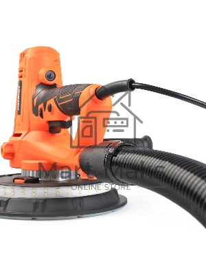 Прямошлифовальная машина (гравер) Patriot Expert WS 180 L, 800Вт, 2300 об/мин, d 180 мм, подсветка, (бетон, гипсокартон)