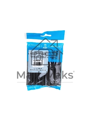 Набор клеевых термоусадочных трубок Гермокомплект 6/2 (КВТ) (нарезка 100мм)